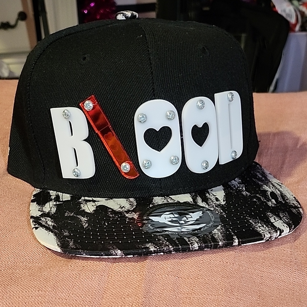Stylish Black and White Kids Cap